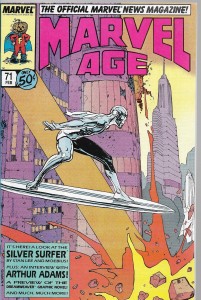 Marvel Age 71/1988  Moebius