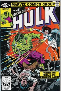 The Incredible Hulk 256/1981 KEY