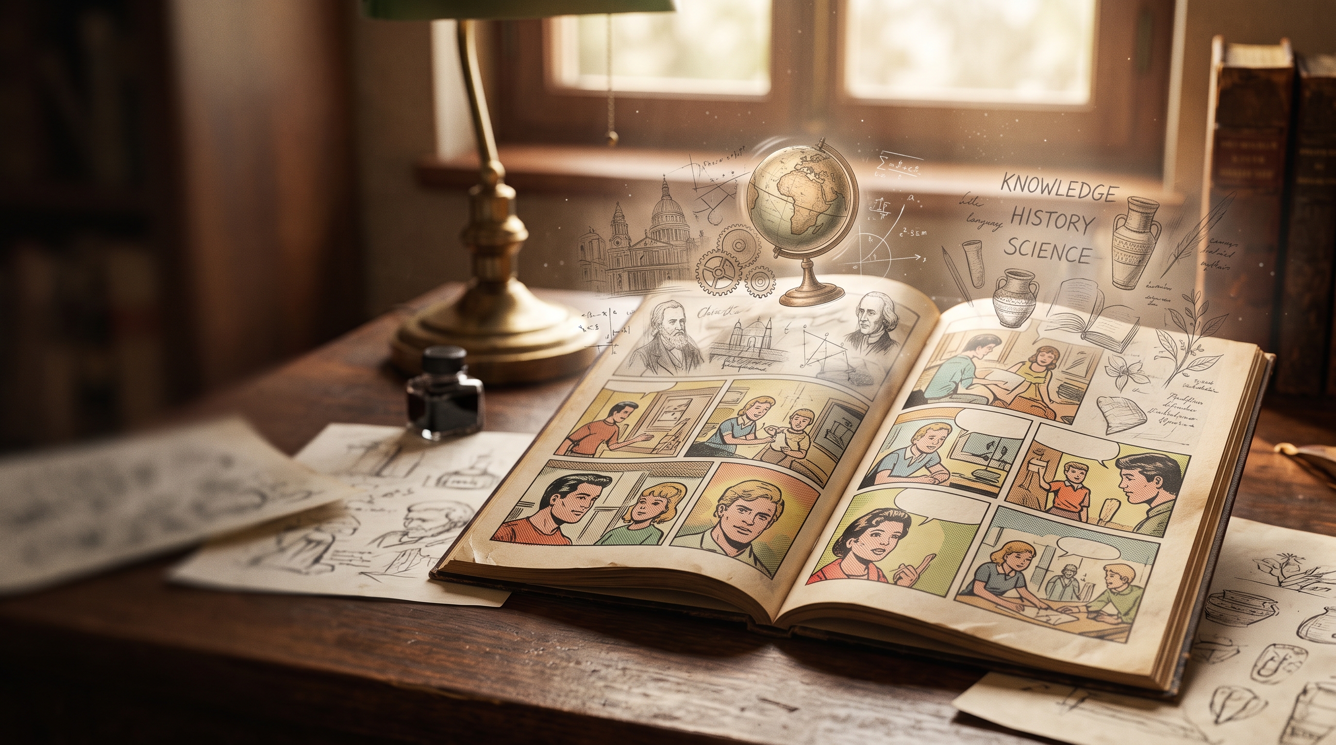 Komiks jako alternatywna forma przekazywania wiedzy i informacji
