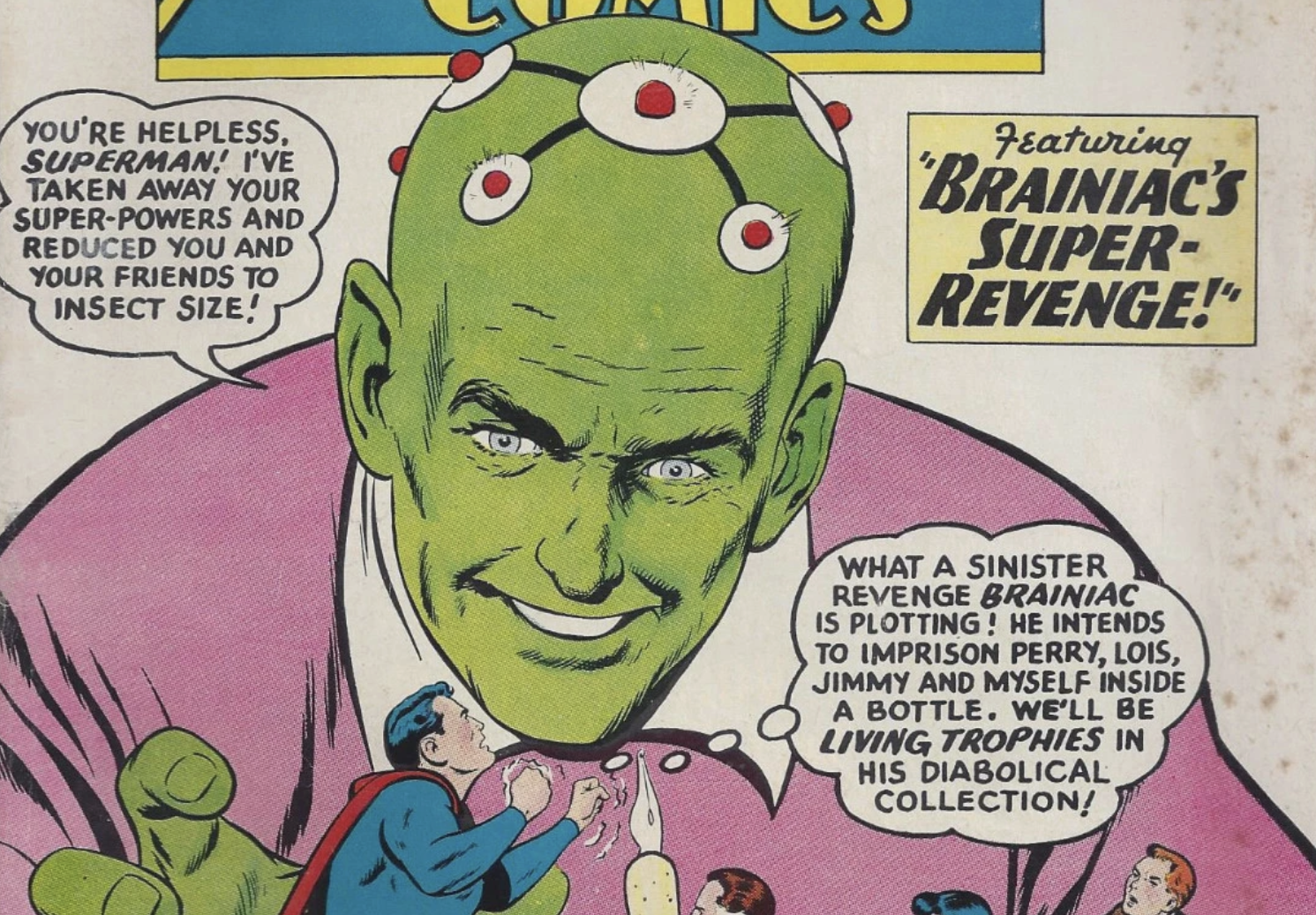 Brainiac – przeciwnik Supermana, którego historię zmienił prawdziwy komputer