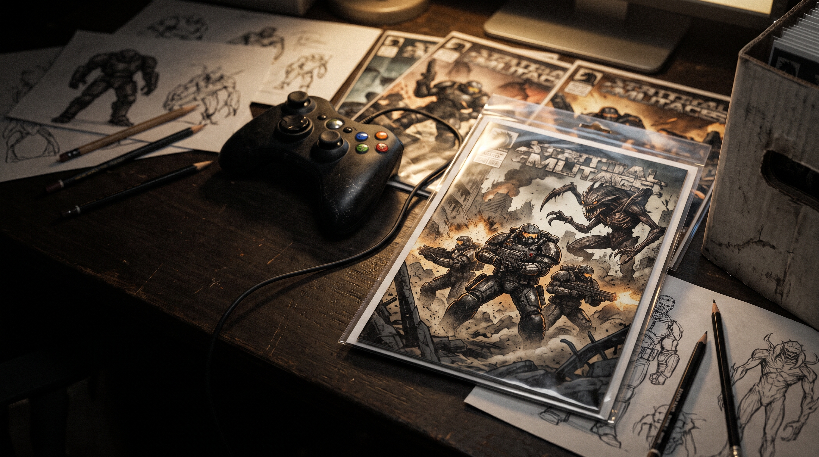 Gears of War – jak brutalny świat gry trafił do amerykańskich komiksów?