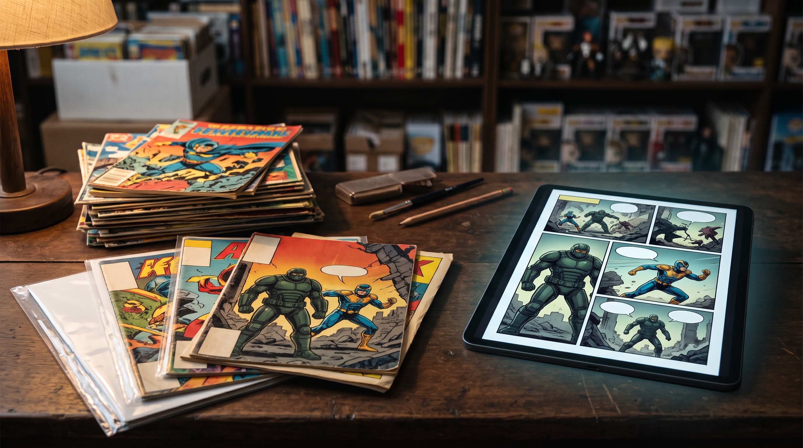 Komiksy cyfrowe czy papierowe? Co pokazują dane z lat 2025–2026?
