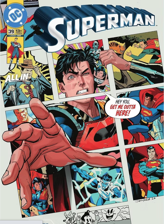 Superman i kontrowersyjny dialog – nowy komiks zaskakuje fanów