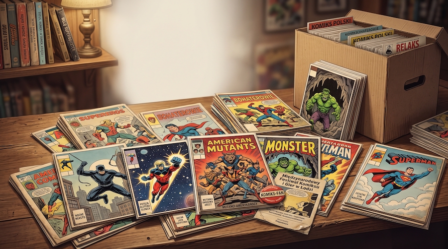 Stare komiksy – dlaczego warto wracać do klasycznych Marvel, DC i innych amerykańskich komiksów?