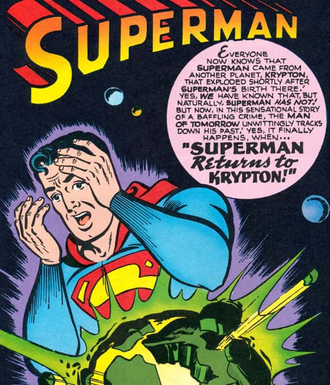 Kryptonit nie powstał w komiksie. Zaskakująca historia słabości Supermana