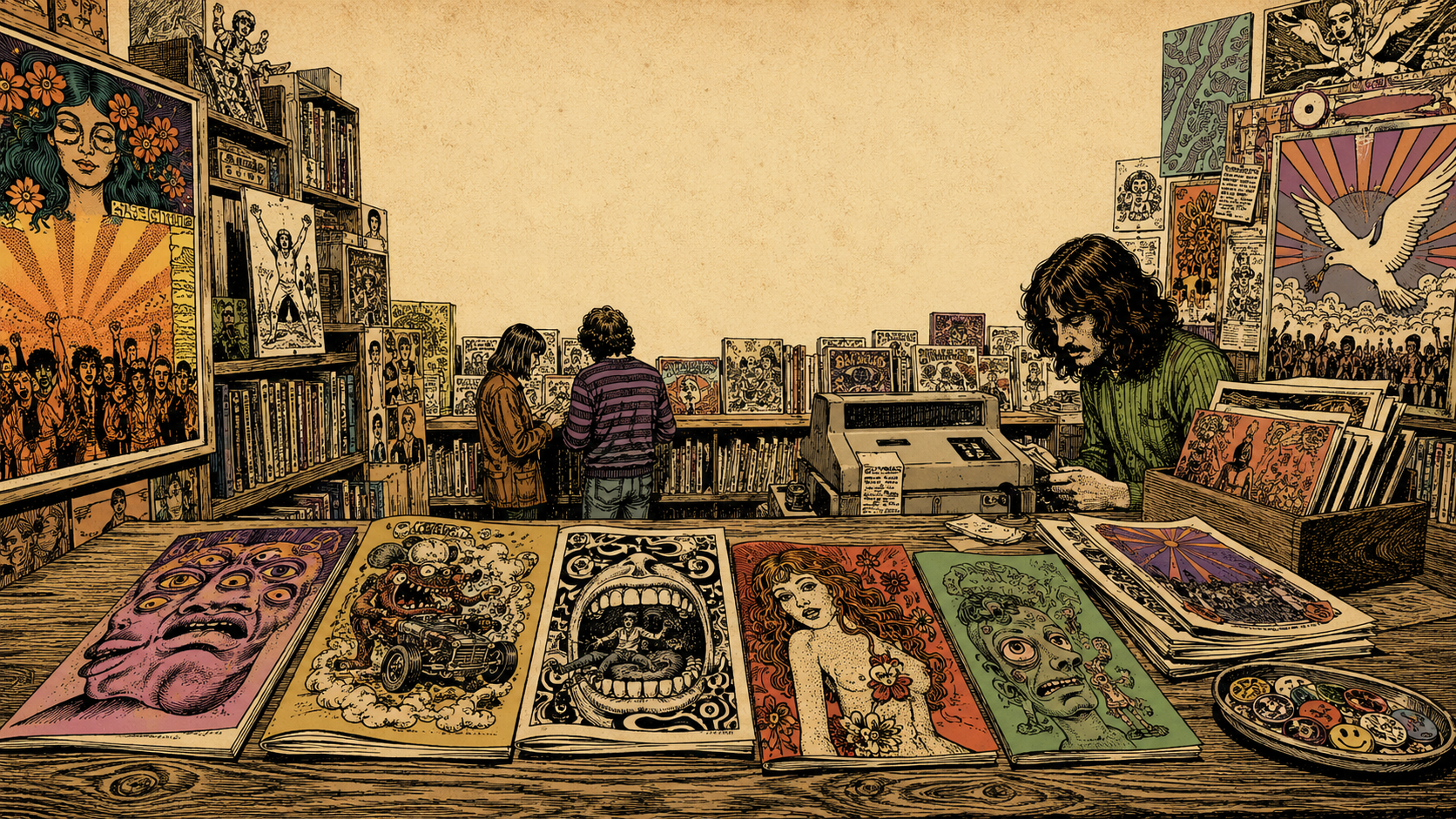 Underground Comix – historia komiksowej rewolucji, której Marvel i DC nie mogli pokazać