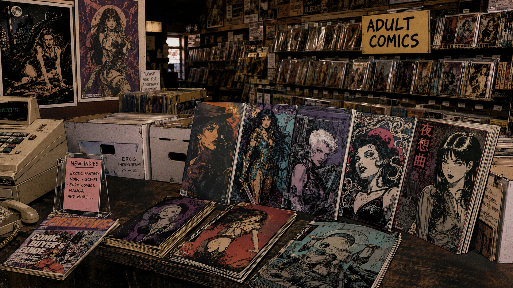 Eros Comix – historia najbardziej kontrowersyjnego imprintu Fantagraphics