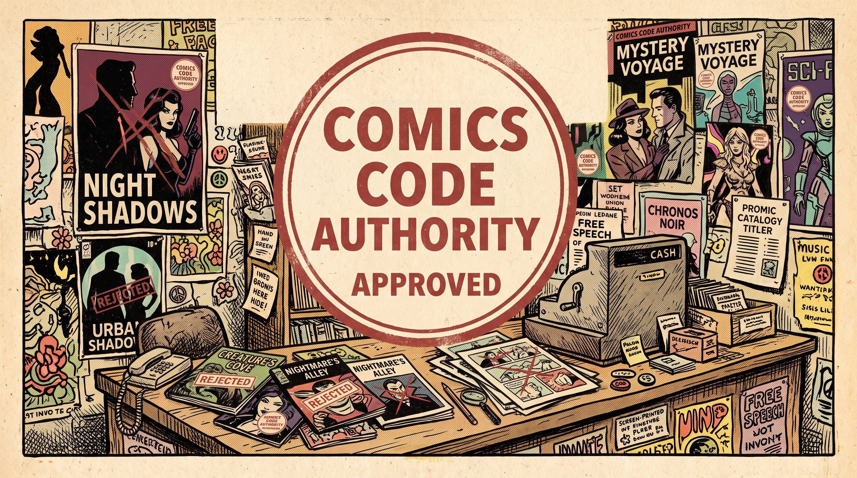 Comics Code Authority – cenzura, która zmieniła amerykańskie komiksy na pół wieku