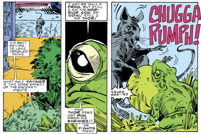 Thor został zamieniony w żabę! Jedna z najdziwniejszych historii Marvela