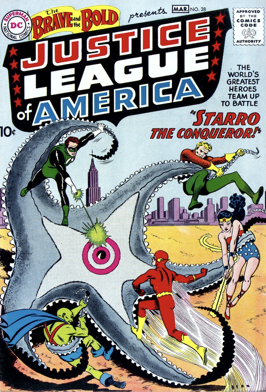 Justice League pokonała Starro… wapnem. Jedna z najdziwniejszych słabości w historii DC