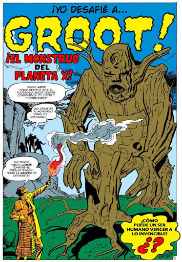 Groot nie zawsze był bohaterem. Zaczynał jako potwór z Planet X!